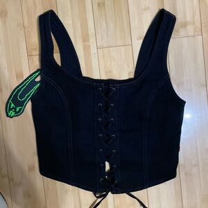 Levi’s denim corset